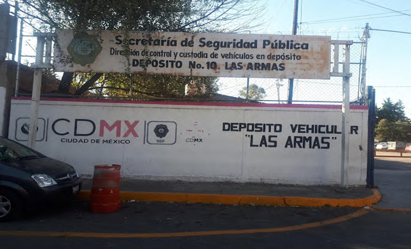 Depósito de las Armas, Alcaldía Alvaro Obregon