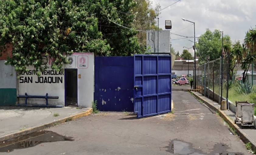 Depósito de Rio San Juaquin, Alcaldía Miguel Hidalgo